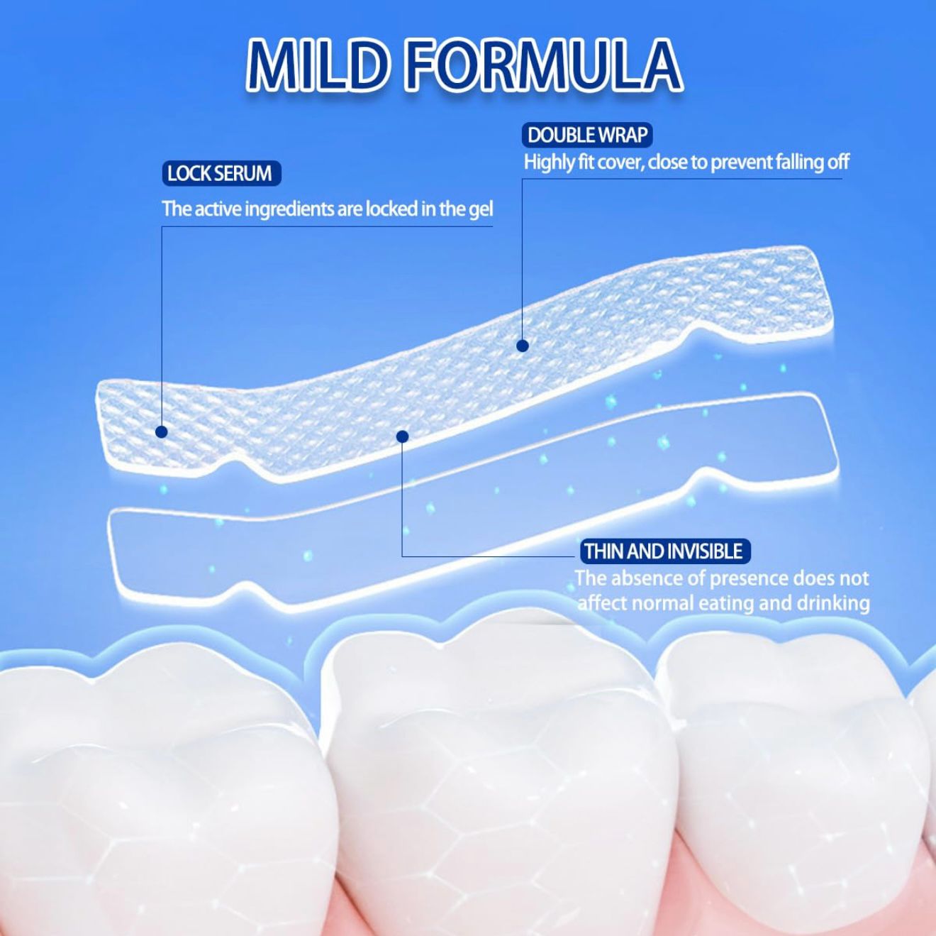Miniatura 2 de TIRAS DENTALES BLANQUEADORAS 9D WHITE